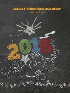 Elementary Yearbook Cover for 2015-16
