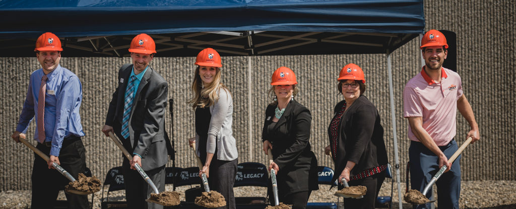 LCA Administrative Team - Ground breaking 2019