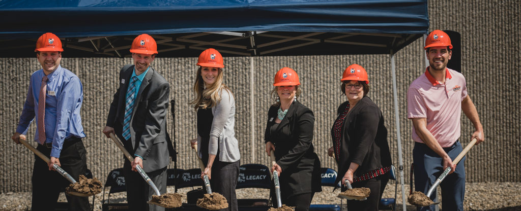 LCA Administrative Team - Ground breaking 2019